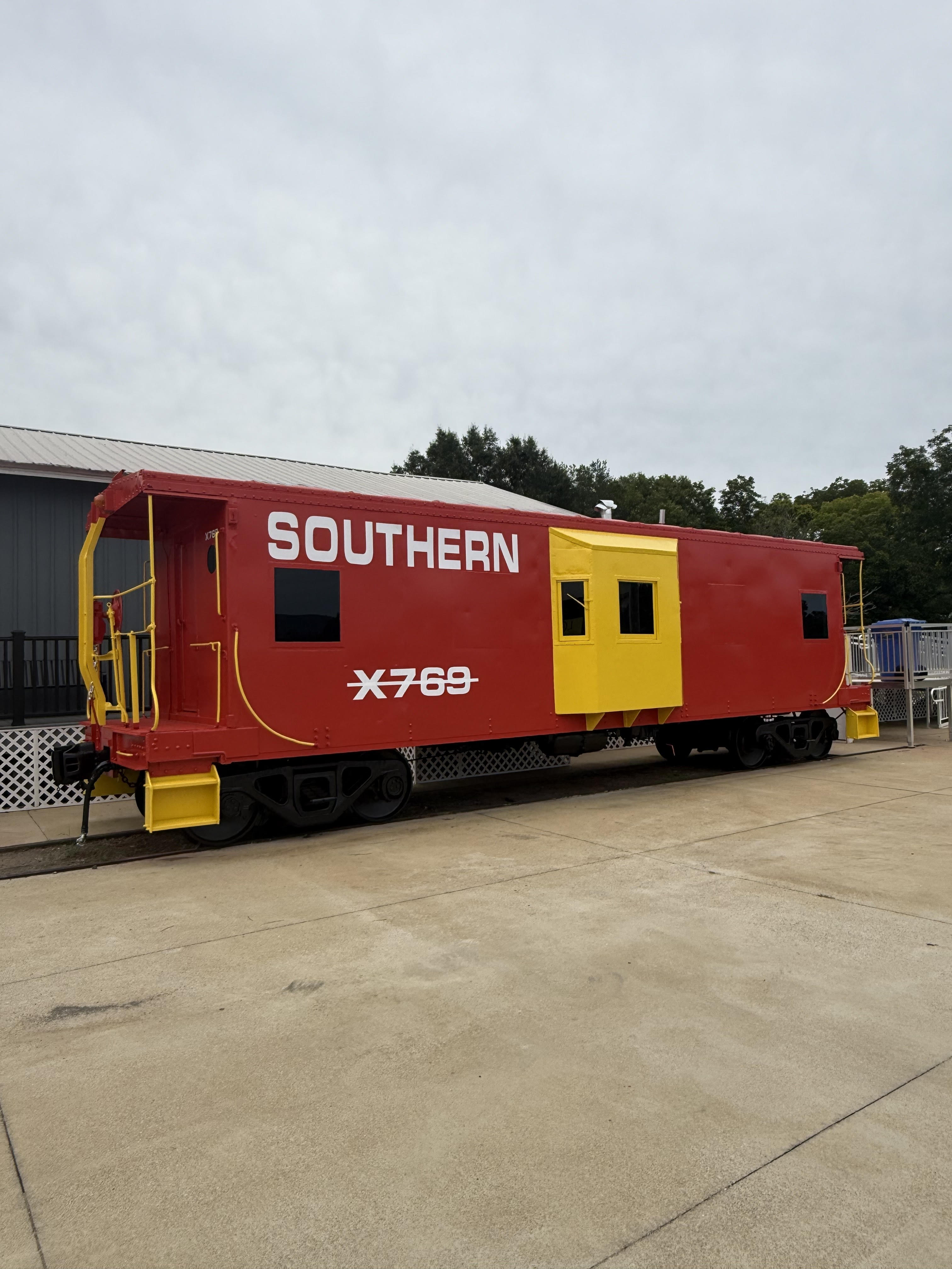 Caboose Renovation Completed — photo