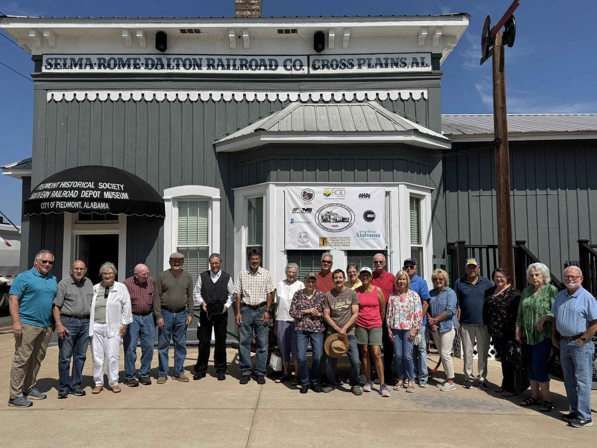 First Baptist Sunshine Club Visits Depot — photo